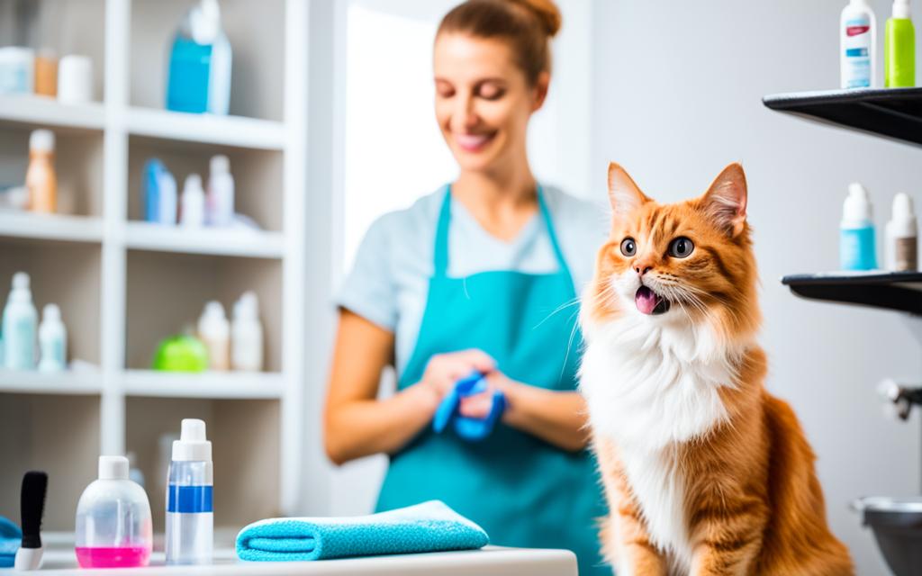 home pet grooming routine